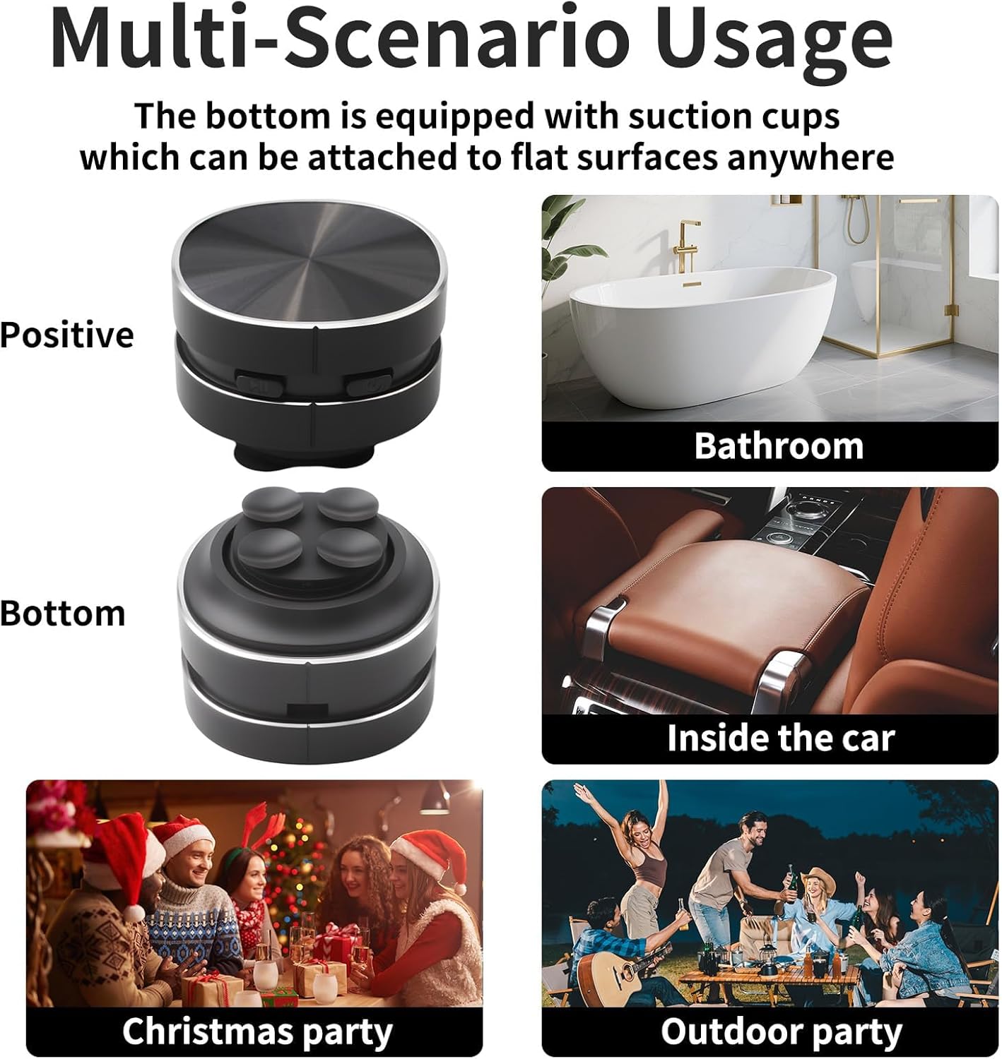 Mini Enceinte Bluetooth à Conduction Vibratoire