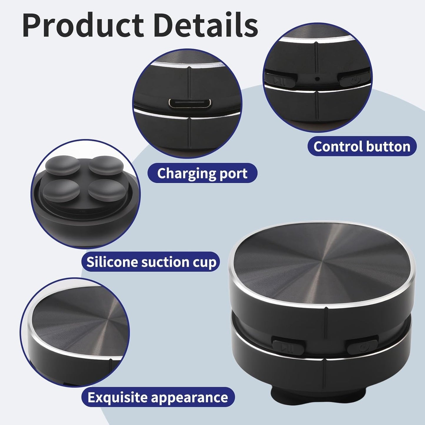 Mini Enceinte Bluetooth à Conduction Vibratoire