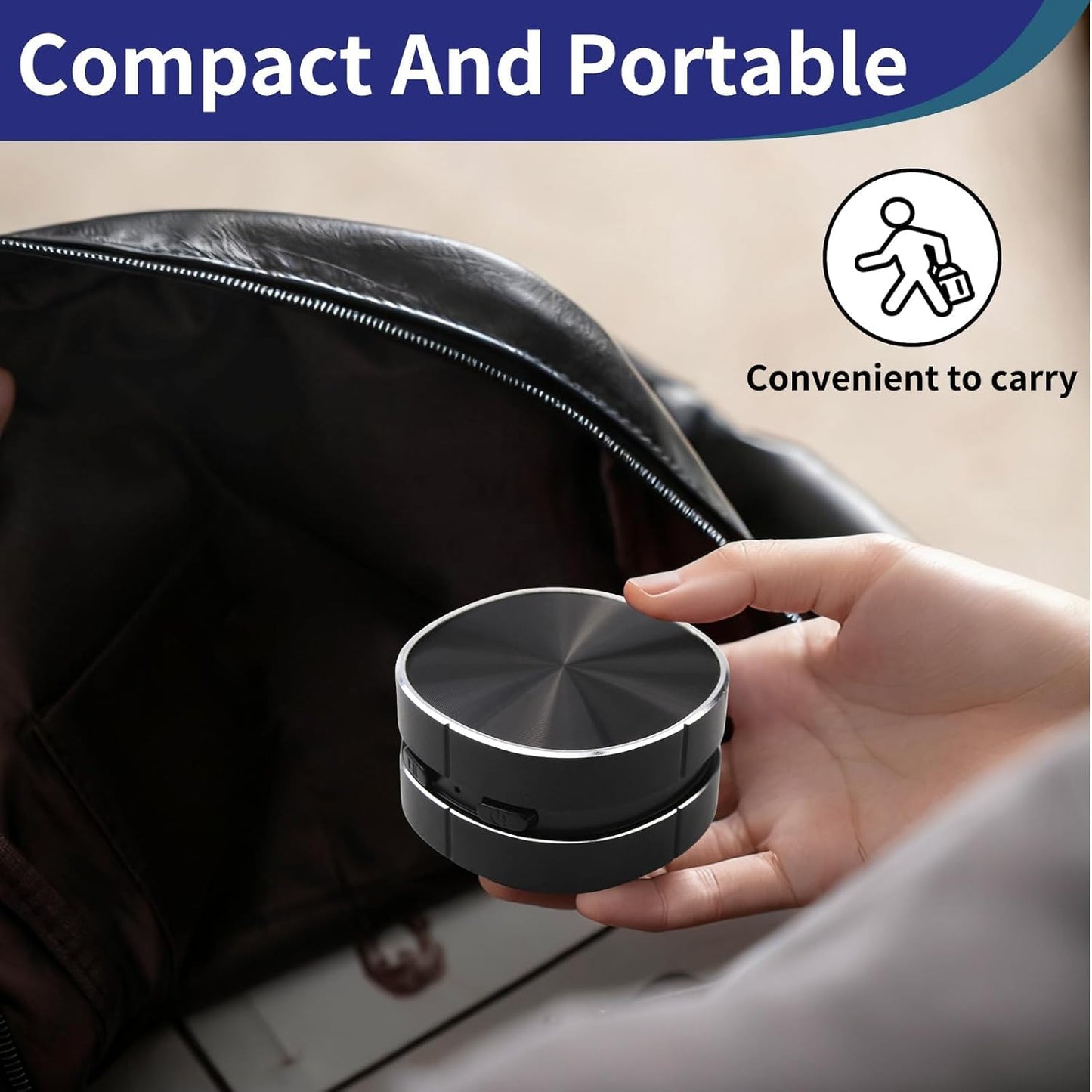Mini Enceinte Bluetooth à Conduction Vibratoire